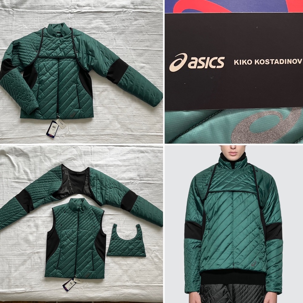 Asics Kiko Kostadinov Quilt Ripstop Insulated Jacket Small NWT